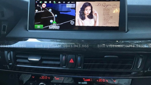 Màn hình DVD Android xe BMW X5 NBT 2015-2018 | Màn nguyên khối Flycar